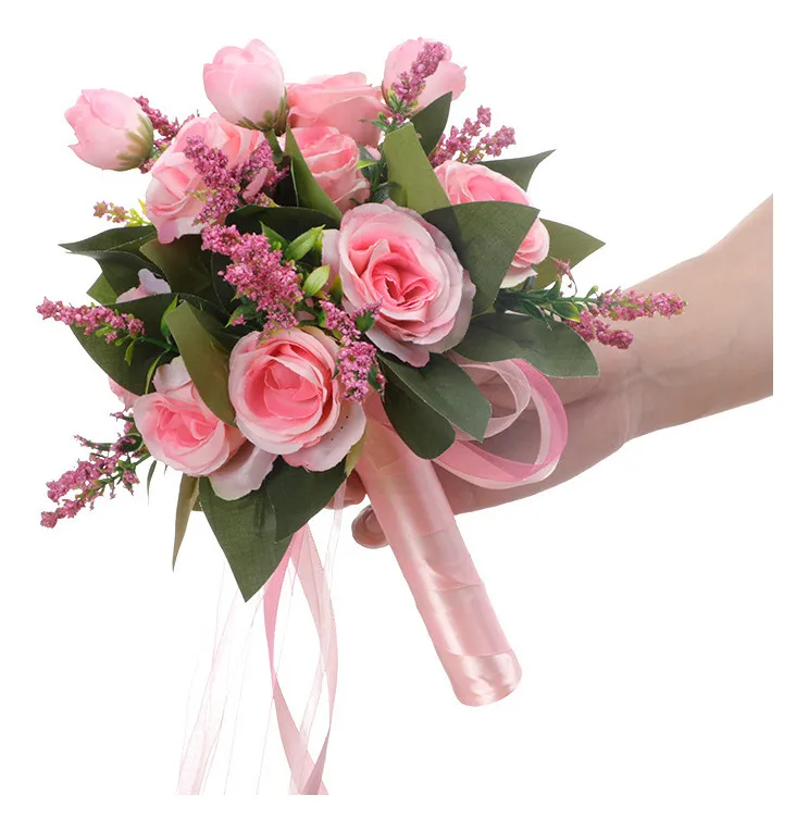 Nuevo ramo de rosas artificiales para noviasvayotoy