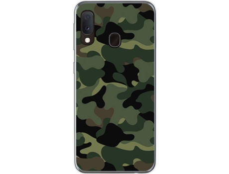 Carcasa Samsung Galaxy A20e 5.8" TUMUNDOSMARTPHONE Camuflaje Multicolor