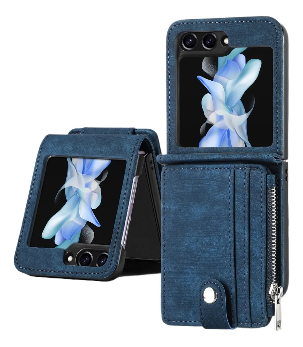 Tarjetero Extraíble Funda Móvil Para Samsung Z Flip 5 4 3