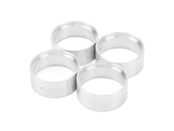 Peças Anel De Bloqueio Interno Leve Rc 1.0 Polegada Roda De Bloqueio Para Axial Scx24 1/24 Prata