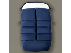 Bolsa térmica para cochecito Chrui, compatible con la mayoría de los cochecitos (azul marino)