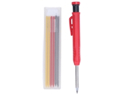 Rotulador Con Punta De Carburo De Tungsteno Para Carpintería, 2,8 Mm, Herramienta Multifuncional Con 3 Recambios De Color.