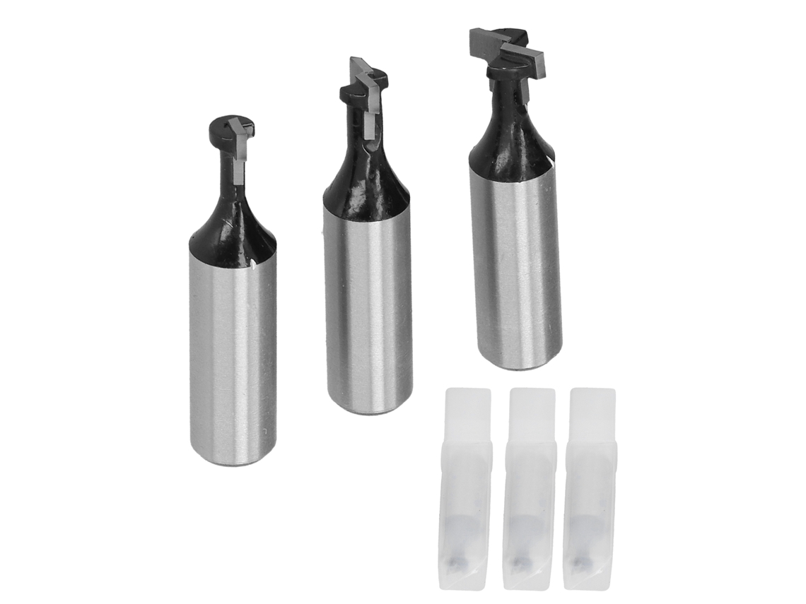 2026velora-set De Brocas Router Keyhole Con Mango 1/2in Y Diametros 5/16 3/8 1/2in Cutter De Ranura T