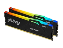 64 GB 5600 MT/s DDR5 CL40 DIMM Fury Beast RGB 32 GB Kingston (kit de 2)