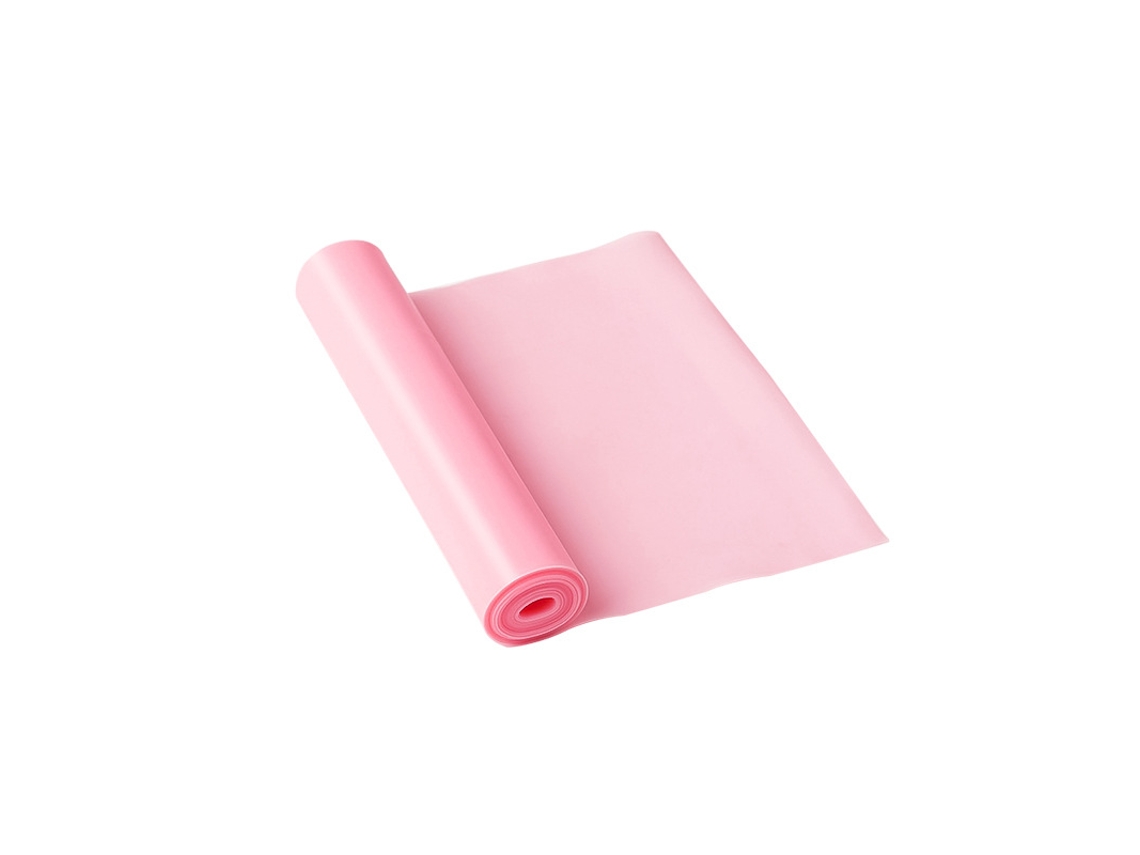 Bandas de resistencia YUYSAN para yoga, 2000x150x0,35 mm, rosa, para principiantes
