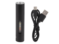 Yncm2026-linterna Led Mini Con Cabeza Inclinable 90 Grados, Recargable Y Magnética, Linterna Led Ajustable