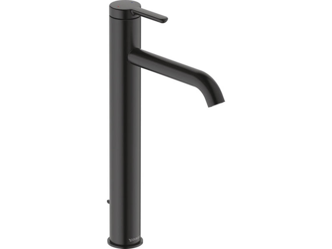 DURAVIT C.1 Mezclador monomando de lavabo XL, con desag&uuml,e automático, proyección 166mm, C110400010