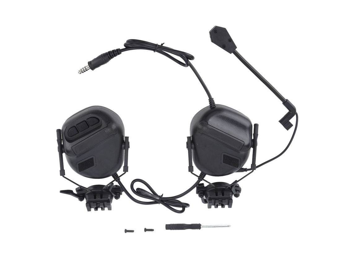 Auriculares Para Tiro Con Protección Auditiva, Amplificación De Sonido Y Micrófono Ajustable.