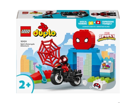 LEGO Spider-Man Aventura en Bicicleta Giratoria 10424