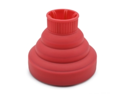 Difusor de secador de pelo de silicona plegable portátil para viajes