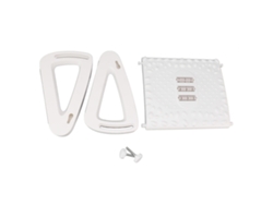 Reposapiés Ajustable Para Debajo Del Escritorio Con 6 Posiciones De Altura, Textura De Masaje Y Ruedas, Ergonómico Para Uso En La Oficina, Blanco.