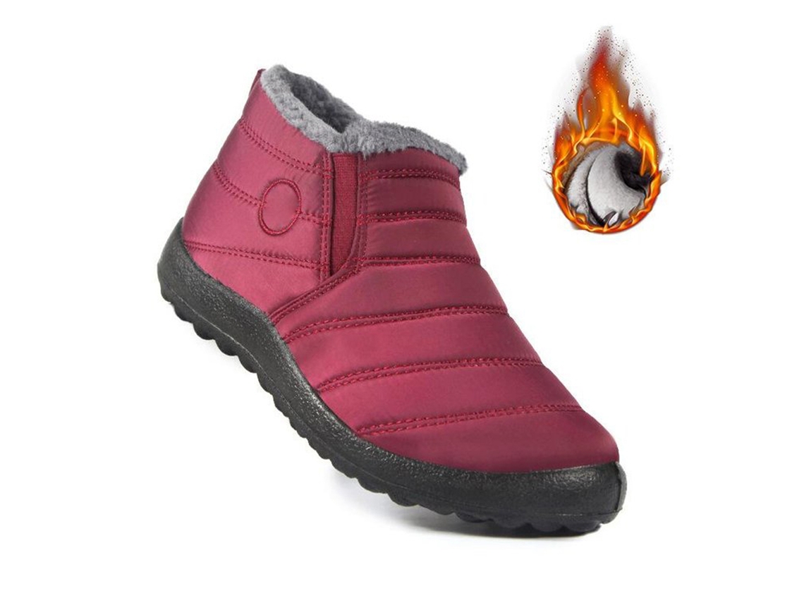 Botas De Invierno Impermeables Y Cómodas, Botas De Nieve Para Vacaciones, Esquí Y Senderismo.