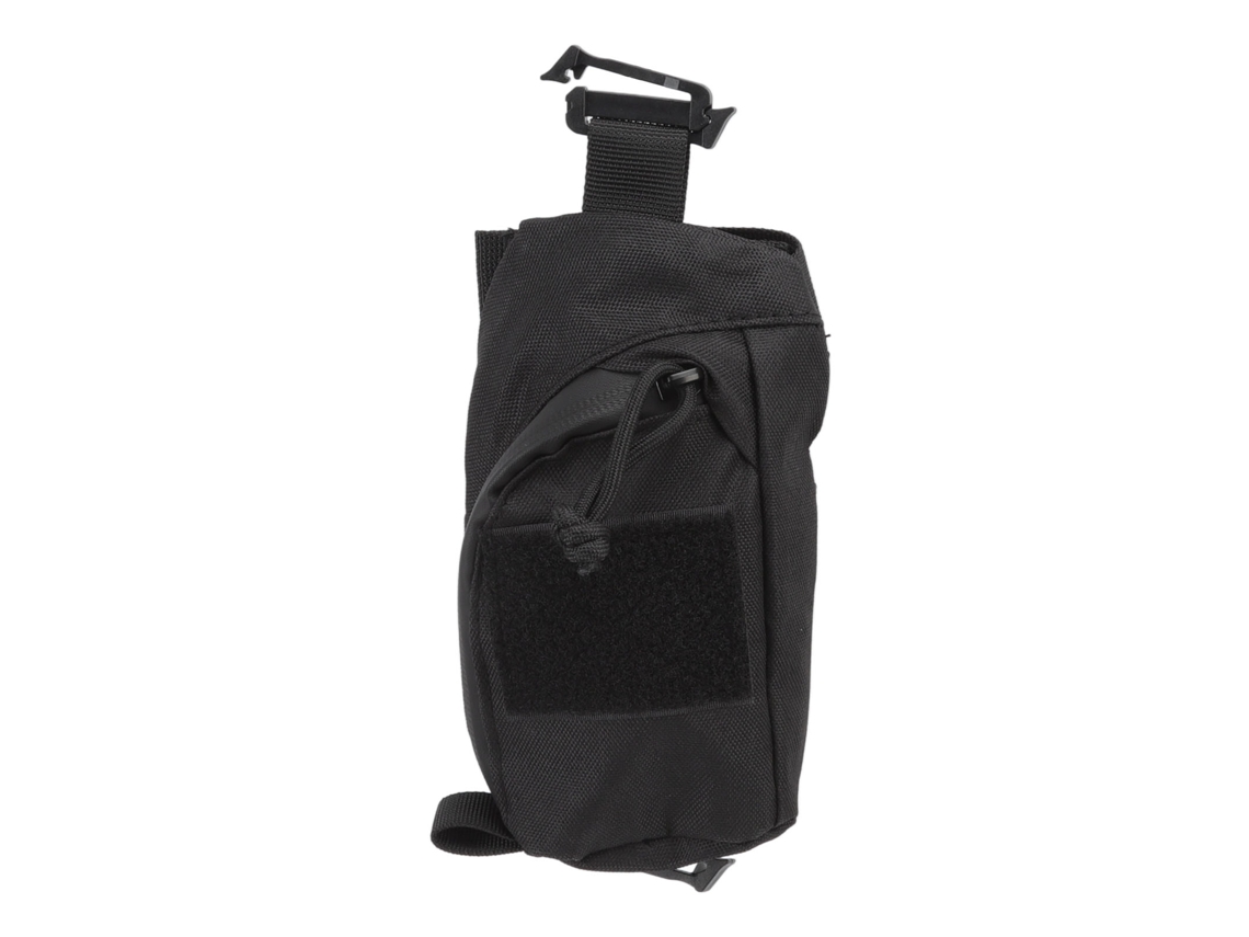 Bolsa De Accesorios Para Correa De Mochila, Estuche Con Clip Para Exteriores, Almacenamiento De Teléfono Celular, Llavero, Negro