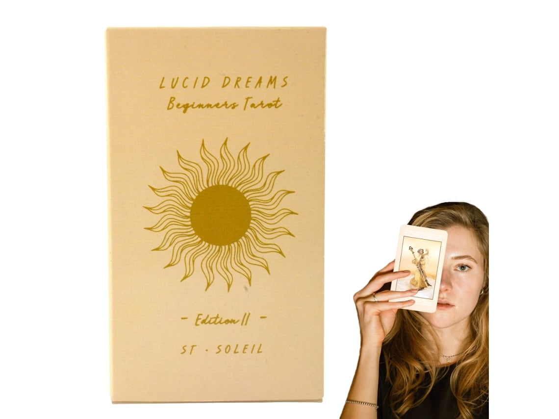 Ats-78 Tarjetas De Tarot En Inglés Baraja De Tarot Para Adivinación Regalo Para Principiantes Y Expertos