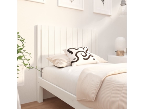 Cabecero de cama VIDAXL Blanco Madera (105.5x4x100 cm)