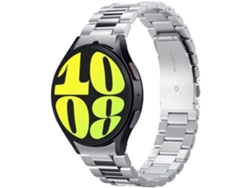 Conector de correa para reloj inteligente Spigen Modern Fit 316L, plateado para Samsung Galaxy Watch 7 de 44/40 mm