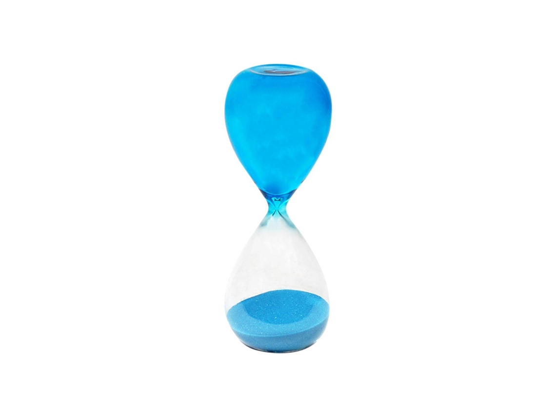 Decorativo  Reloj Arena Azul 15 Min. Regalo Pisapapeles Colección Varios Signes Grimalt Decor And Go