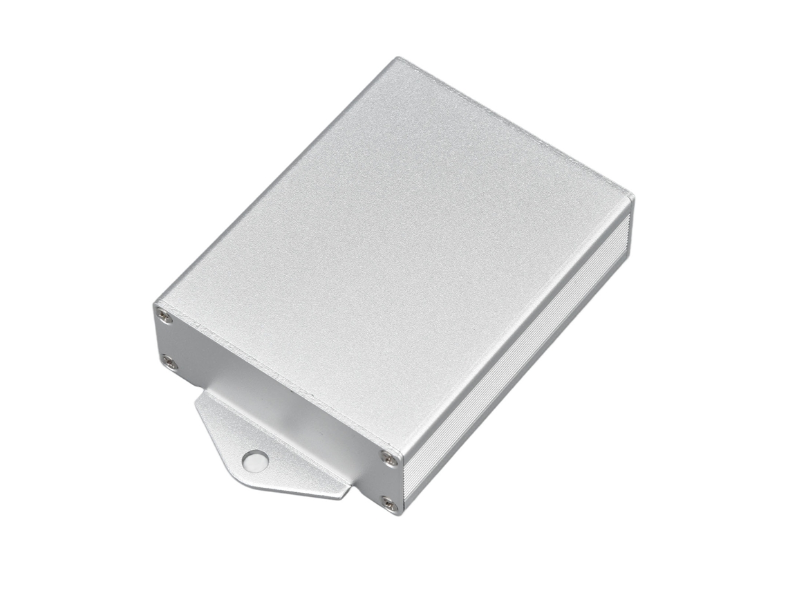 2026as-caja De Aluminio Impermeable Para Junción Eléctrica Diy Integrada 24x64x80mm Plata
