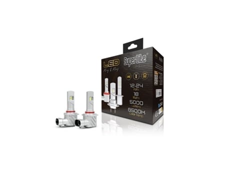 Kit Lámpara Halo Led Hb3 Dorado SUPERLITE Plug&Play