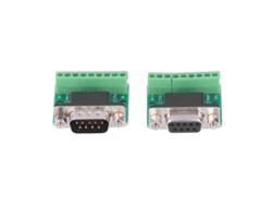 2026-adaptador Conector Db9 Macho Hembra Placa De Conversión Terminal De Tornillo 9 Pin Para Rs232 Rs485
