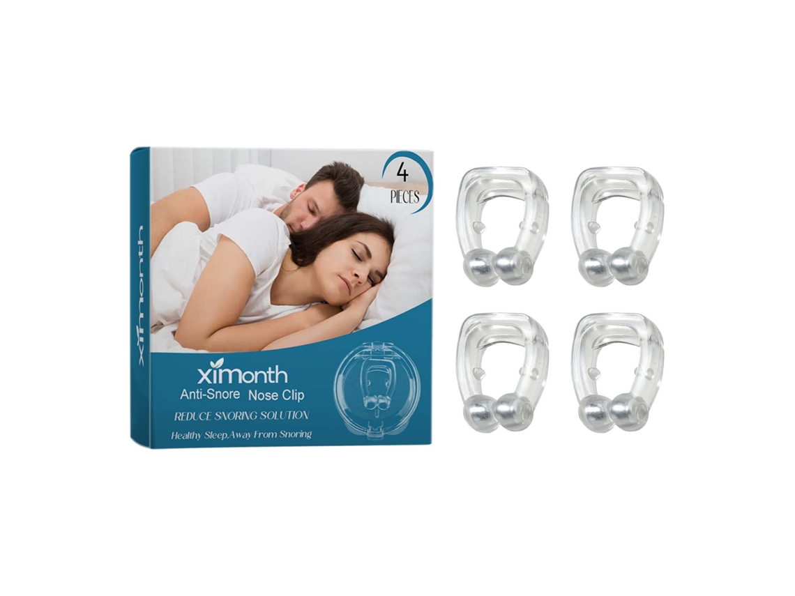 Clip nasal para mejorar el sueño y la calidad del sueño.