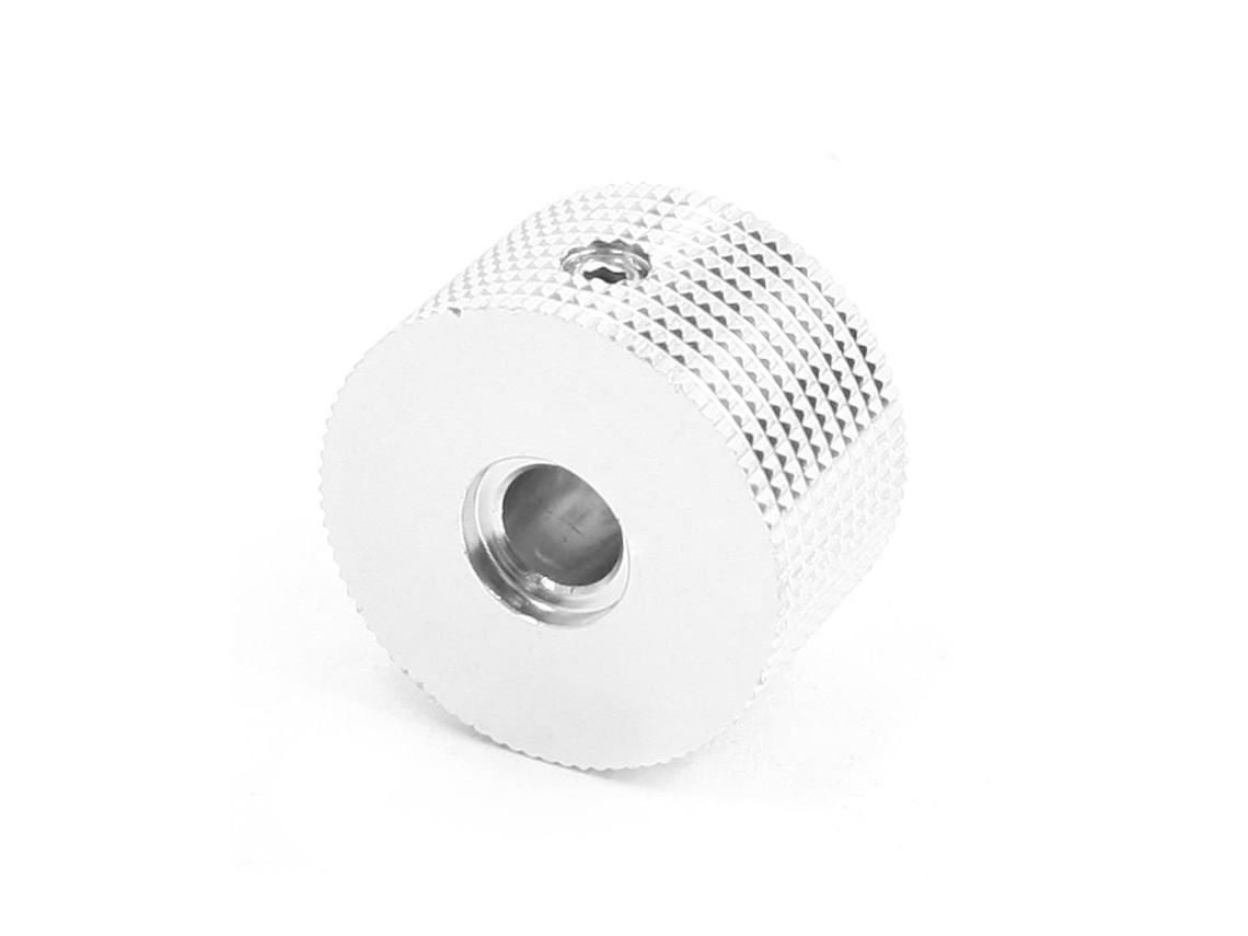 Mm Perilla Giratoria Antideslizante Aluminio 25 X 15 Mm, Potenciómetro 0,25" Diámetro