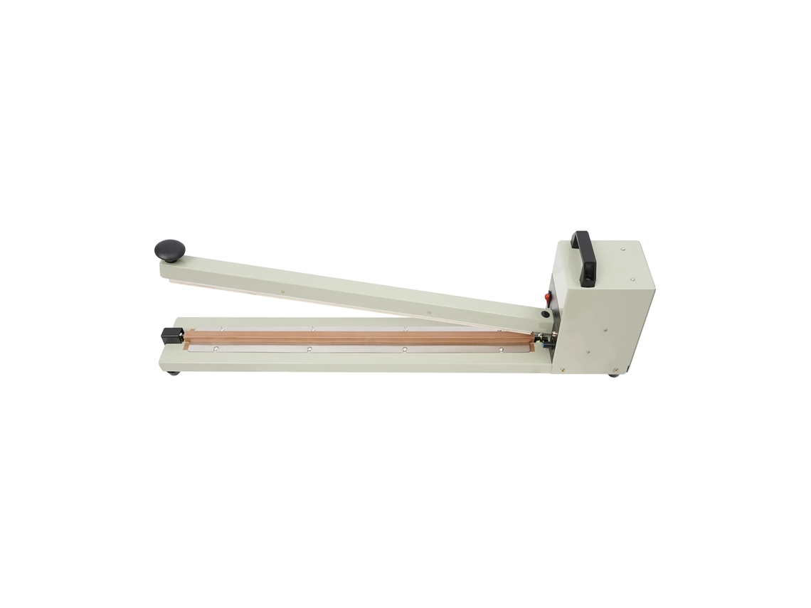 Selladora al vacío, 750 W de potencia, temperatura ajustable, color blanco roto, 220 V, enchufe europeo.