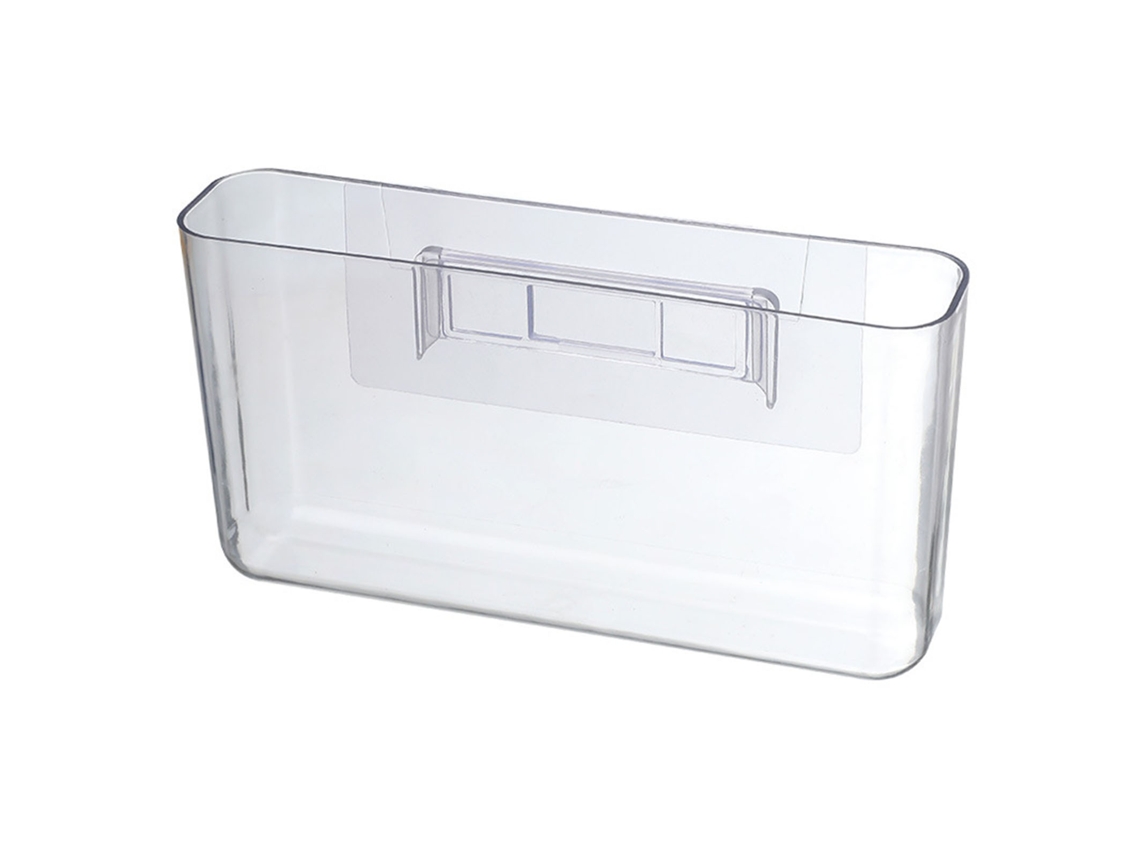Organizador De Almacenamiento De Pared Con Adhesivo Fuerte, Transparente, Sin Perforaciones, Para Dormitorio Y Oficina