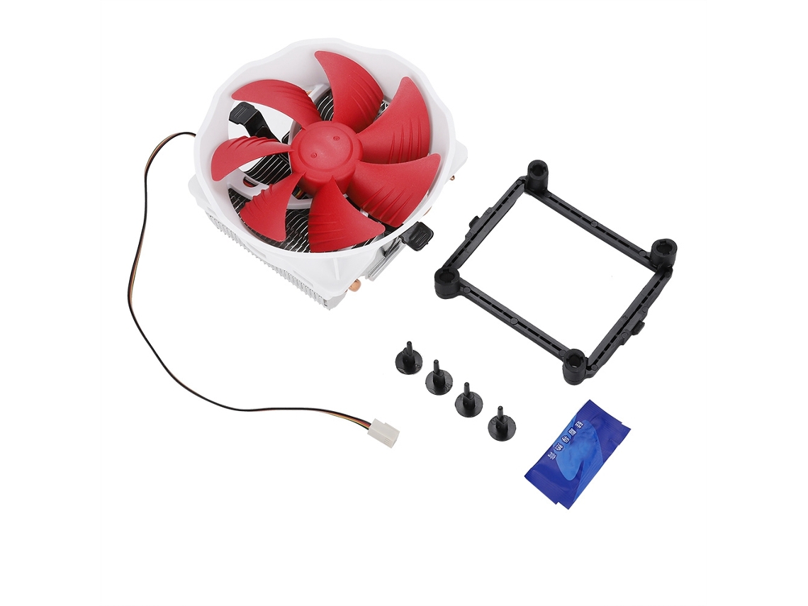 Pccooler V6 Smart Control Radiador De Enfriamiento De Cpu 4 Tuberías De Calor Ventilador Silencioso De 12cm