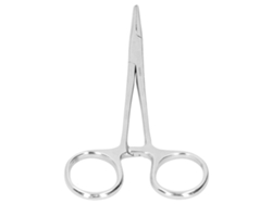 Pinzas Hemostáticas De Acero Inoxidable De 12,5 Cm Para Animales Domésticos, Ganado Y Pesca.