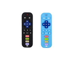 Juguetes Para La Dentición Del Bebé, 2 Unidades, Con Control Remoto, Forma, Para Bebés De 3 A 18 Meses (azul, Negro) Czhhmart