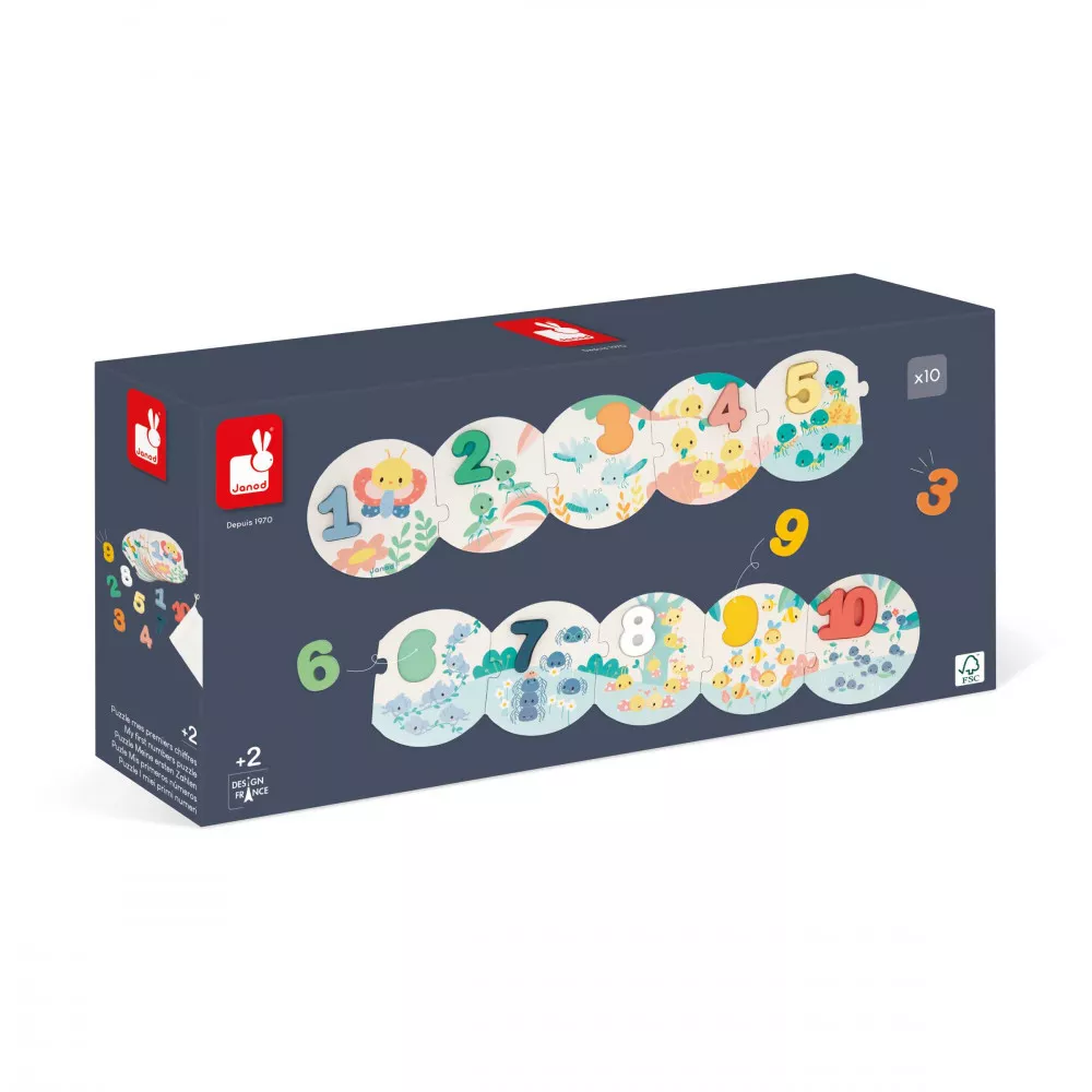 Puro Puzzle Mis Primeros Números Janod