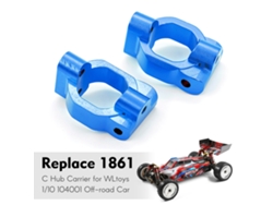 Soporte metálico para buje Anub C para coche todoterreno Wltoys 1/10 104001. Piezas de mejora. Reemplaza los accesorios 1861.