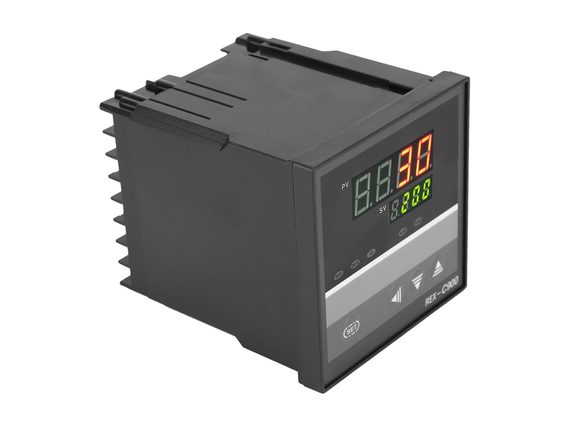 Regulador De Temperatura Pid Inteligente Rex C900 Para Hornos Y Máquinas Industriales.