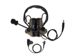 Auriculares para radiocomunicador (reducción de ruido, control PTT)