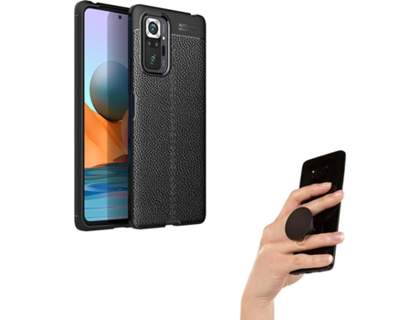 Carcasa Xiaomi Redmi Note 10S PHONESHIELD Rugged Leather Negro