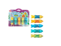 Juego Acuático COLORBABY AquaWorld 18,5 x 25 x 16 cm Peces 5 Piezas