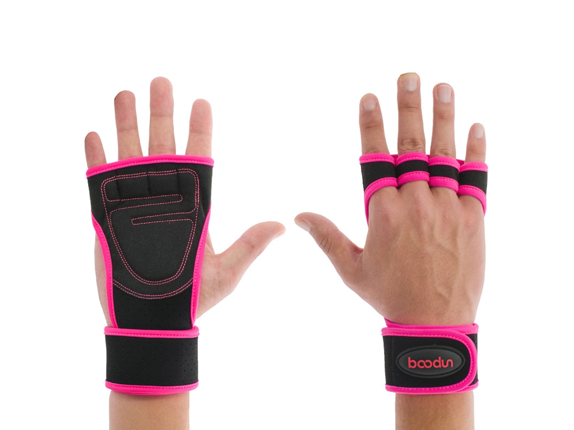 Guantes de ciclismo de verano MDUG para ciclismo de montaña (rojo rosa L)