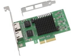 Adaptador De Tarjeta De Red Pcie Gigabit Desktopie Con 2 Puertos Rj45