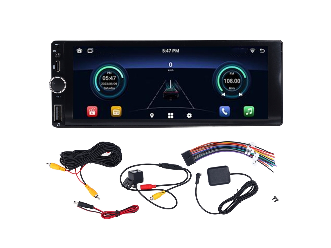 Sistema de sonido automotriz (pantalla táctil, GPS)