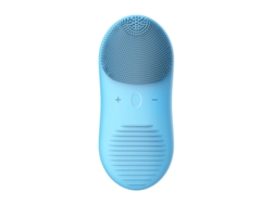 Cepillo de limpieza facial sónico 2 en 1 de silicona, exfoliante y masajeador, para hombres, mujeres y adolescentes. Cepillo eléctrico.