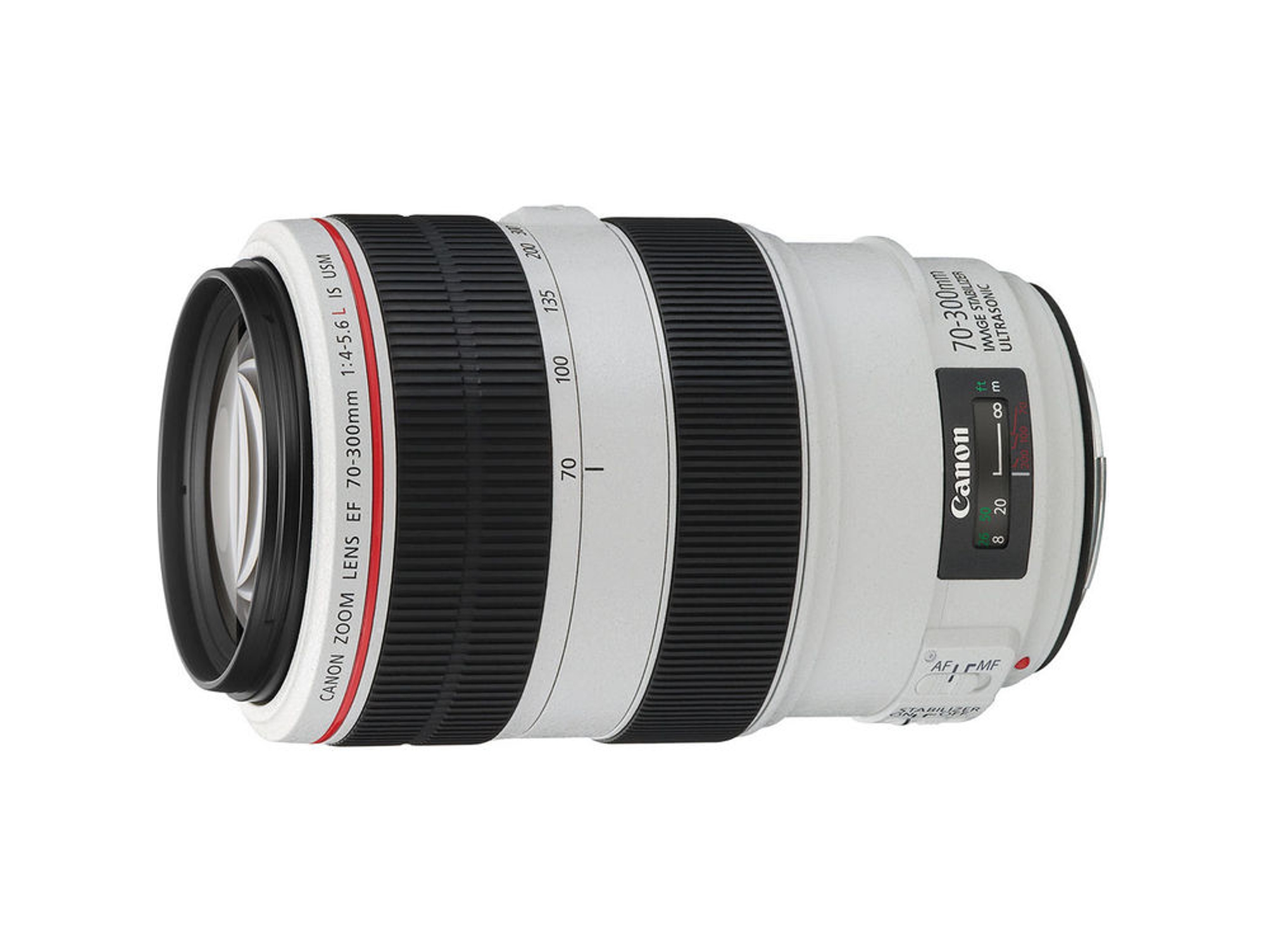 Objetivo CANON EF 70-300mm f/4-5.6L IS USM (Blanco - Encaje: Canon EF)
