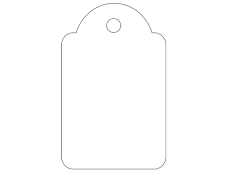 Etiquetas Manuales para Colgar APLI (Blanco - 22 X 35 mm)