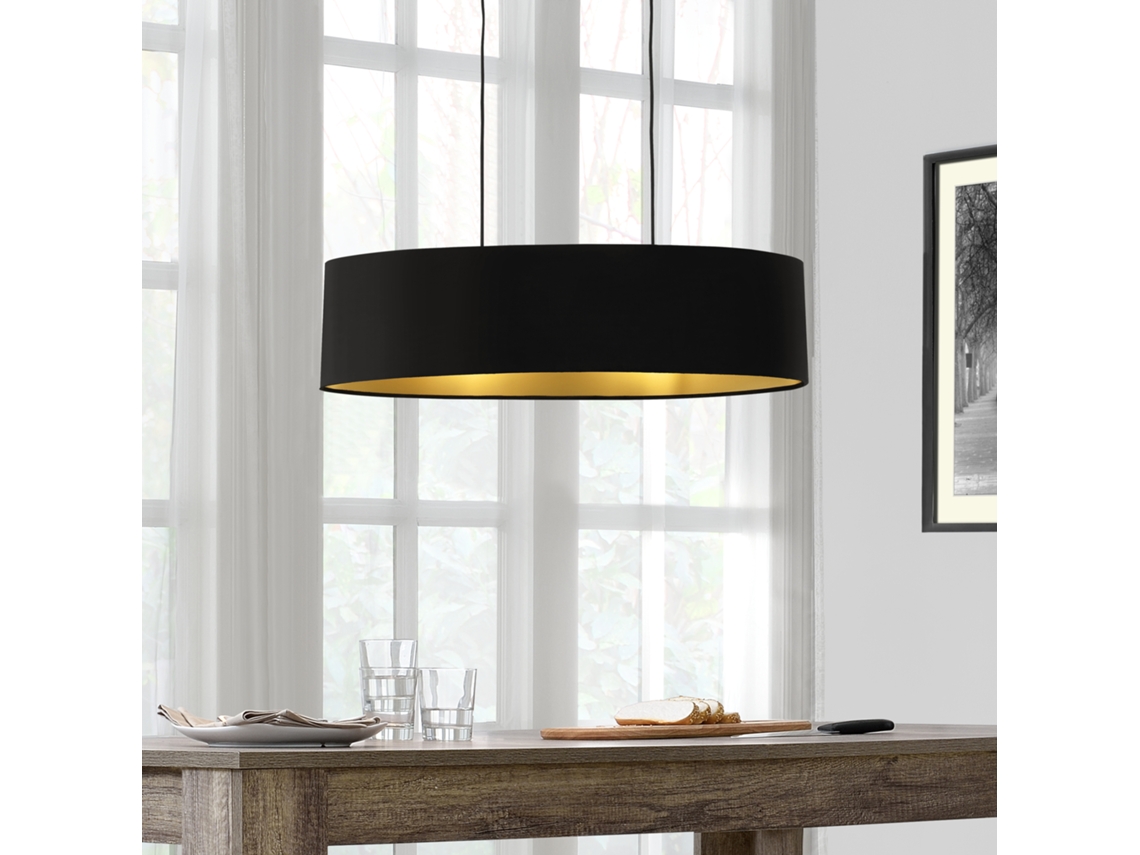 Lámpara Colgante LUX.PRO Negro (60 W - E27)