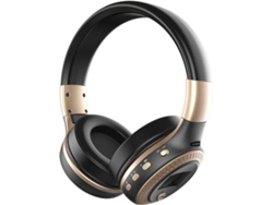 Auriculares Bluetooth ZEALOT B19 (Over Ear - Negro)