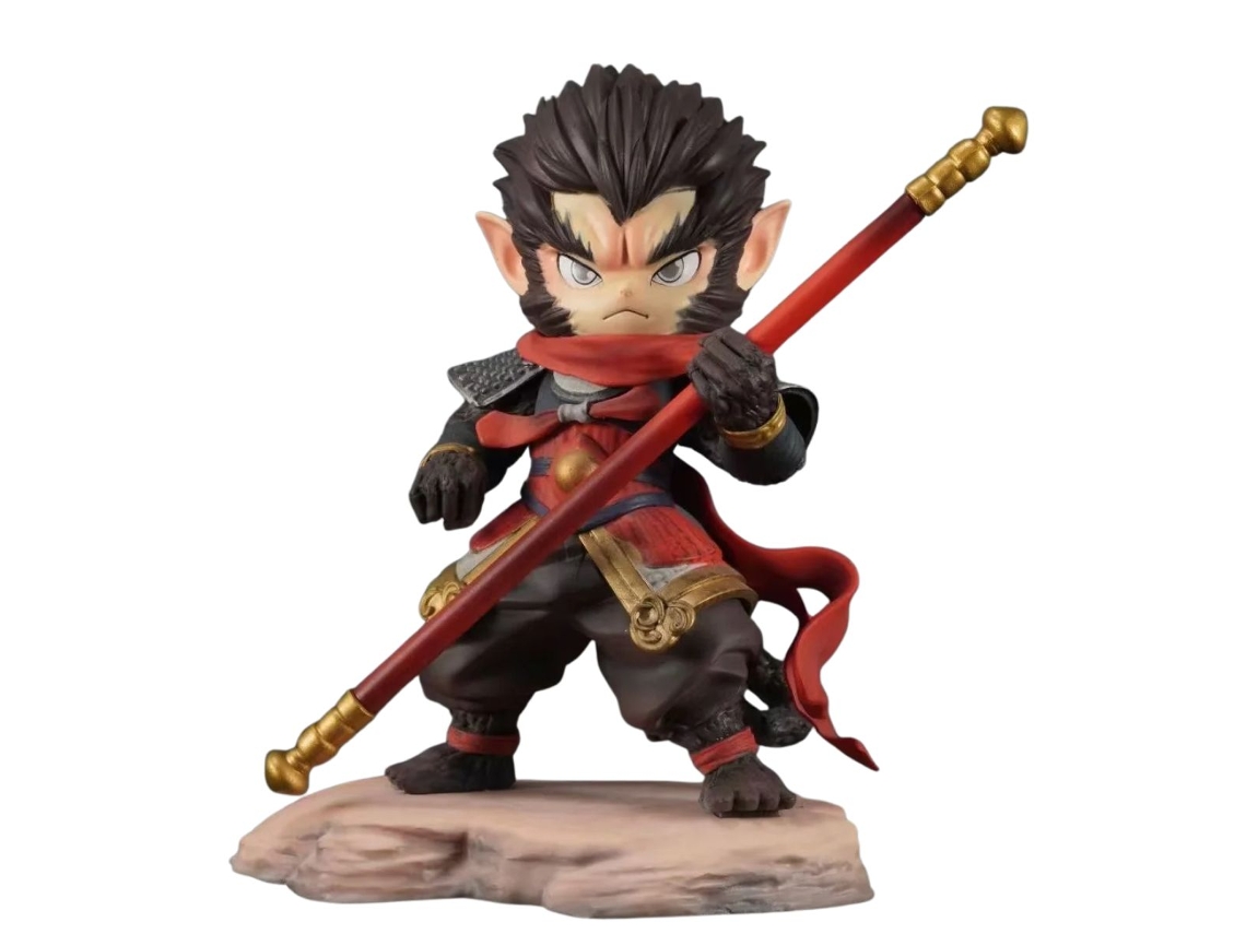 Estatua del Rey Mono Sun Wukong | 16 cm | Leyenda de Viaje al Oeste | Figura coleccionable | Mitología china | Suelta