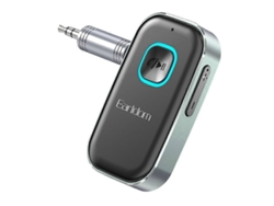 Receptor Bluetooth 5.0 para coche, adaptador portátil, convertidor de audio de 3,5 mm, transmisor y receptor con entrada auxiliar Rosewell