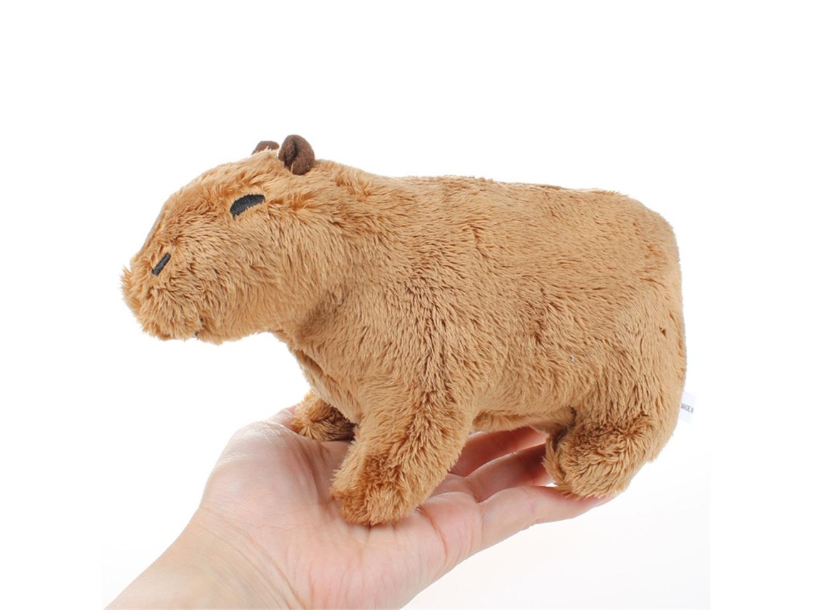 Muñeco De Peluche De Capibara Simulado, Adorable, Juguete De Peluche De Animal Salvaje, Regalo Para Niños.