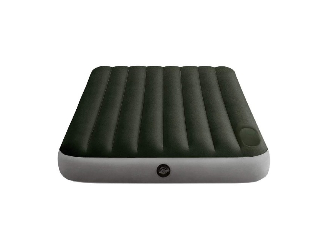 Colchón INTEX Doble Downy (PVC - Verde - 152x203x25 cm)