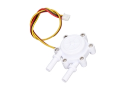 Sensor de flujo de agua con interruptor, conector de púas de 1,2 mm y cable de 25 cm.